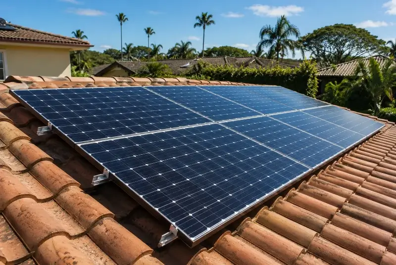 Installation de panneaux solaires à Mane